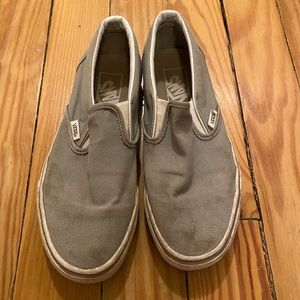 Light grey vans